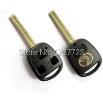 

Free shipping wholesale Remote Blank Key Shell Case Uncut Blade Short For Lexus ES300 GS LS IS RX