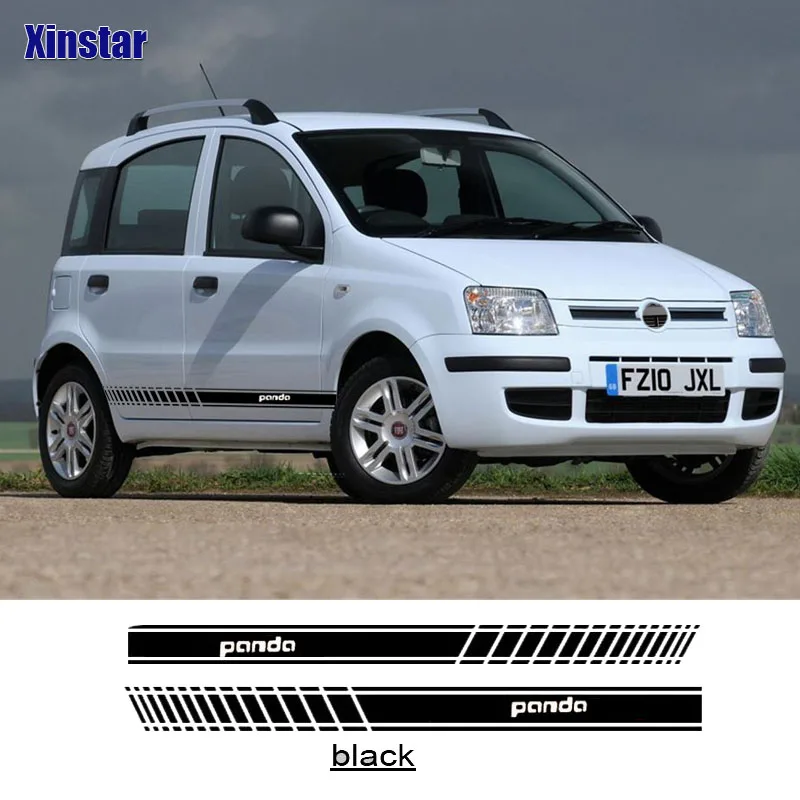 

Наклейка на дверь автомобиля Fiat Panda, 2 шт.