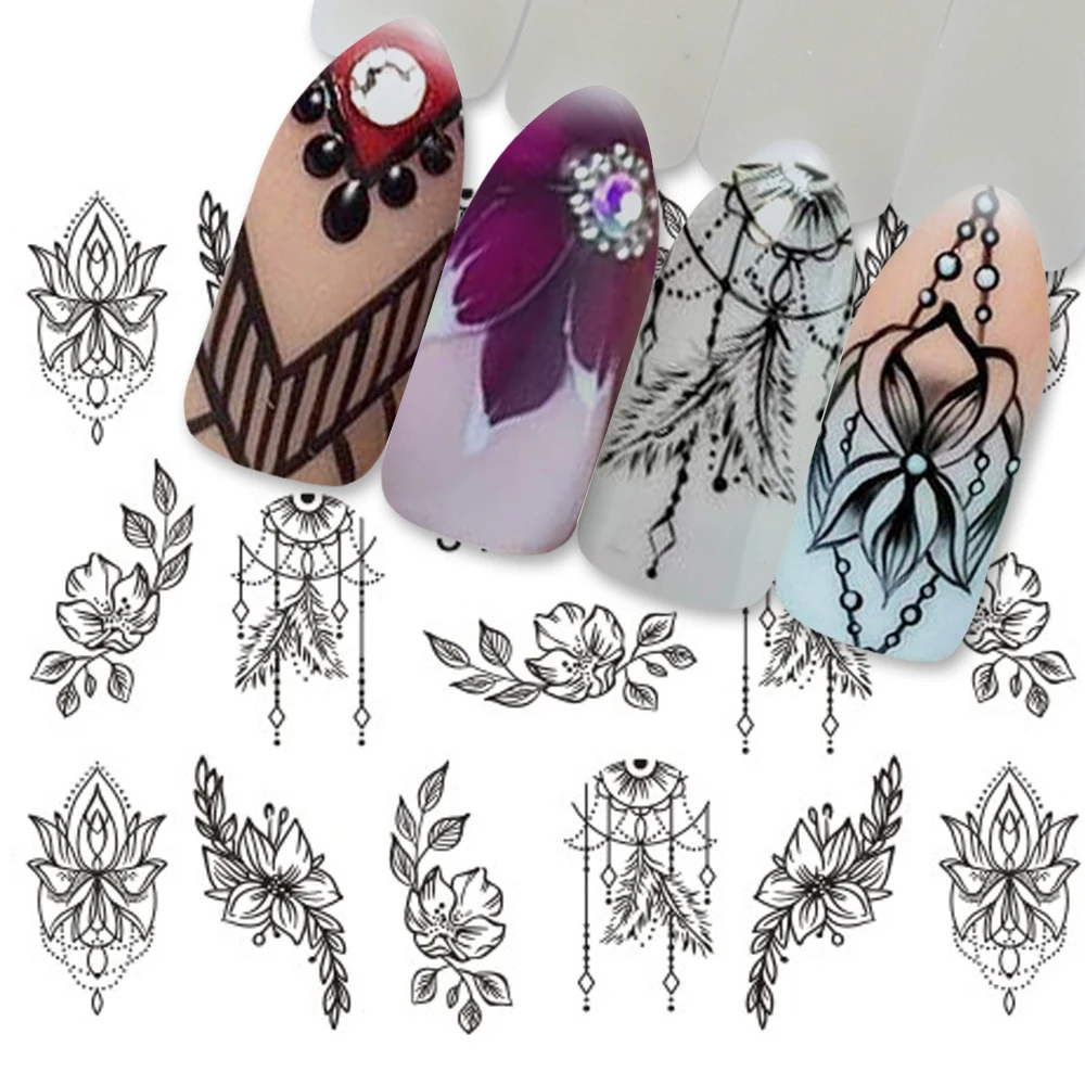 Jewelry Water Sticker For Nail Set