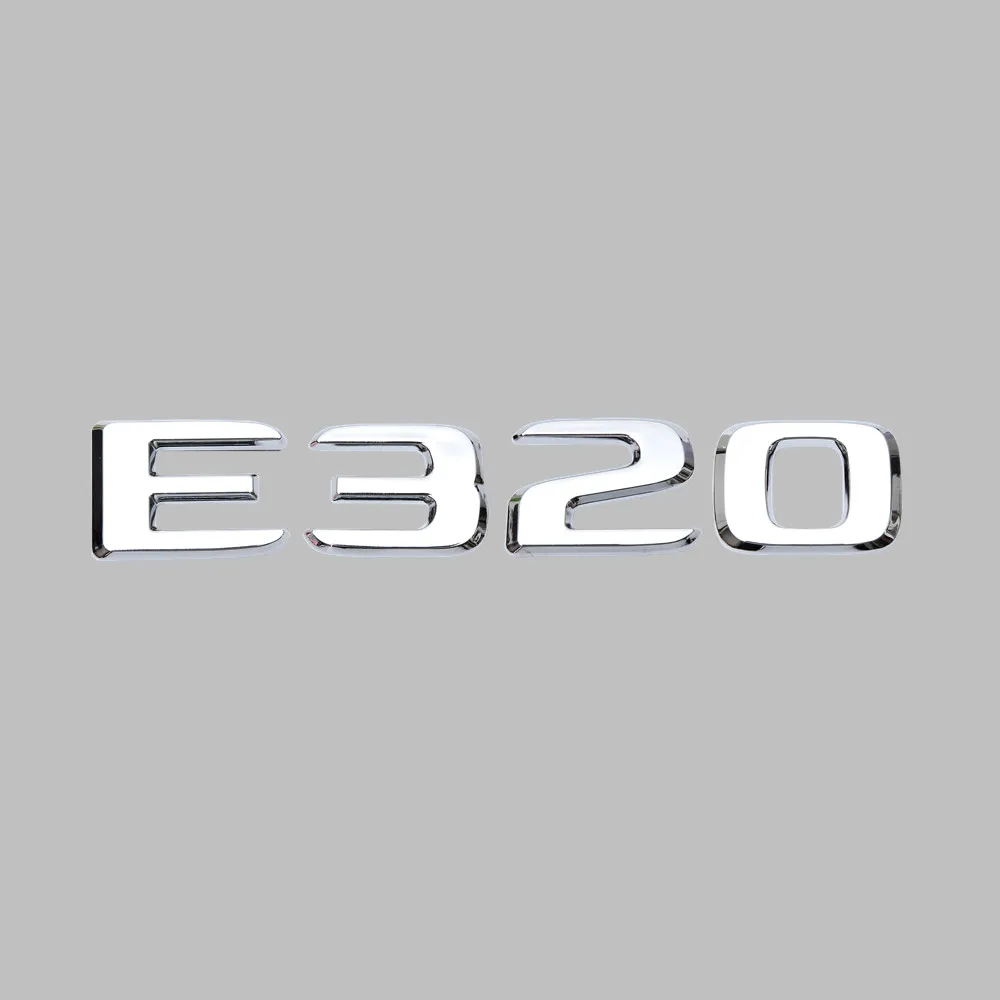 3D металлическая наклейка на багажник автомобиля для Mercedes Benz E Class E450 E400 E180 E320 E200 E220