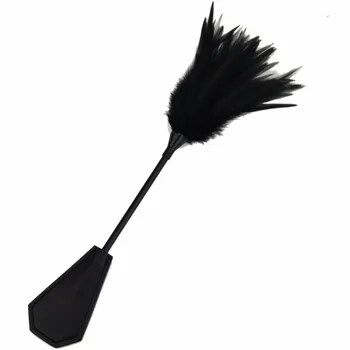 bdsm Fetish feather sex whips slave SLUT bitch Spanking Paddle pony riding crop whips Flogger Sex Toys For Couples cosplay game 1