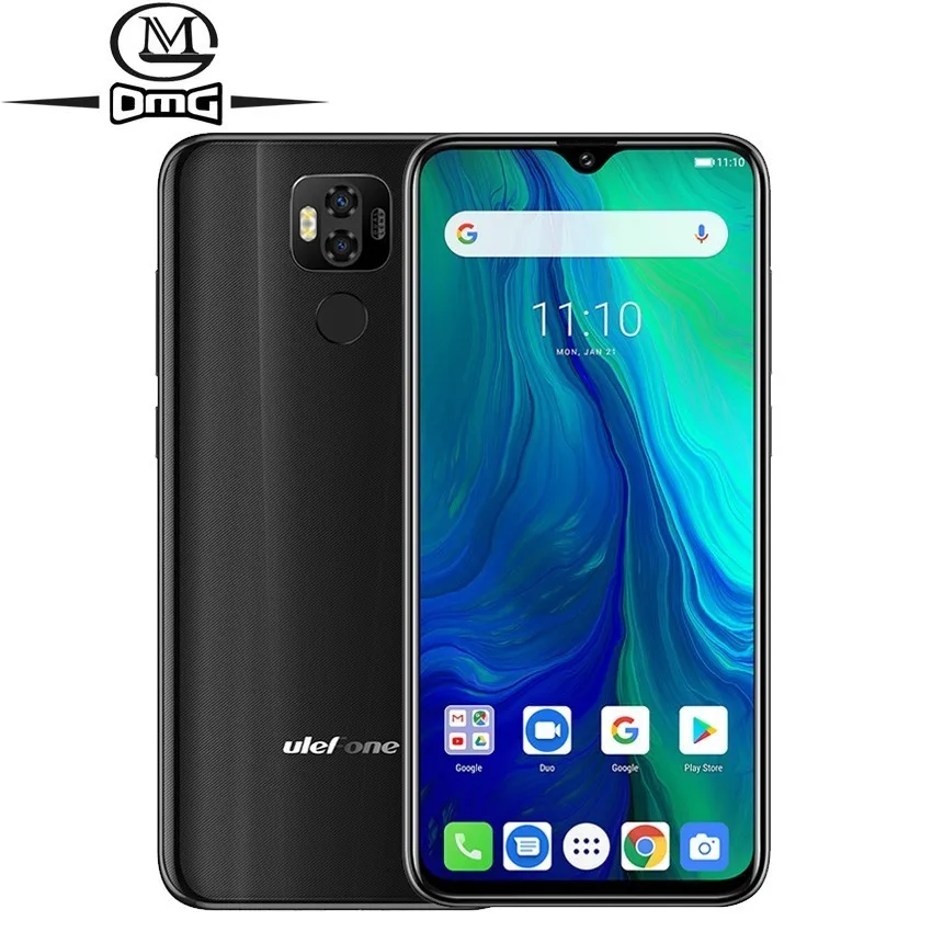 Глобальная версия Ulefone power 6 6350 мАч Android 9,0 LTE 4G смартфон Helio P35 Восьмиядерный 6," 4 Гб+ 64 Гб мобильный телефон с функцией распознавания лица NFC