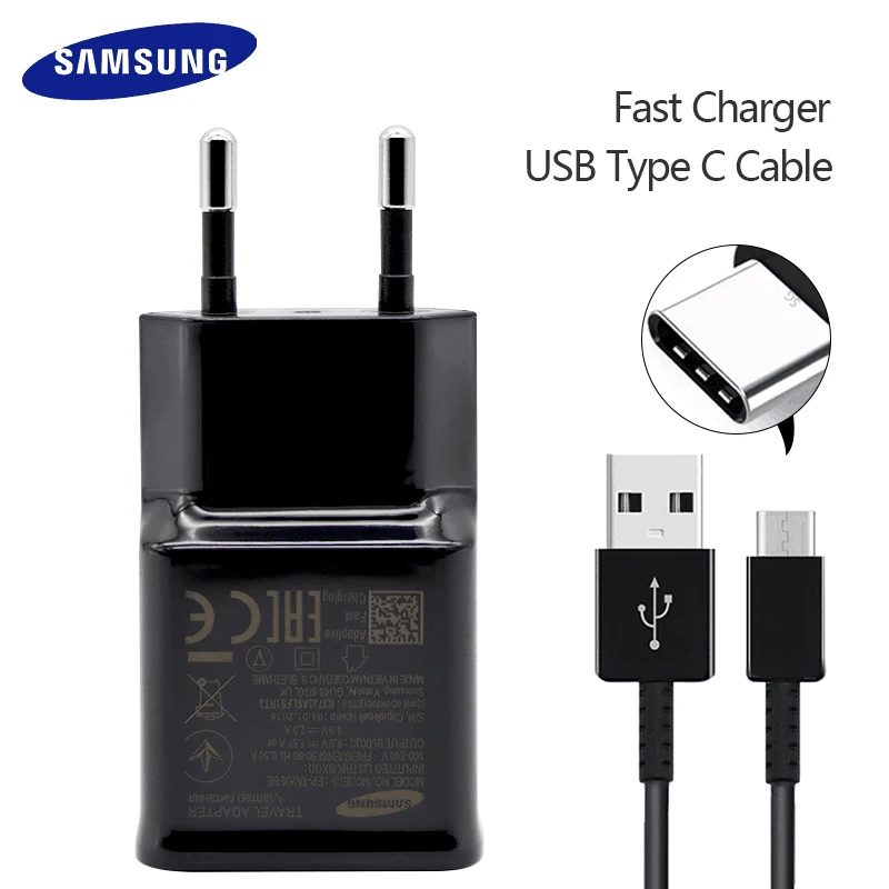 Samsung S8 S9 Plus Fast Charger Original For Samsung Galaxy S 9  8 note 8 Adaptieve Fast Charger Travel Adapter  9V 1. 67A