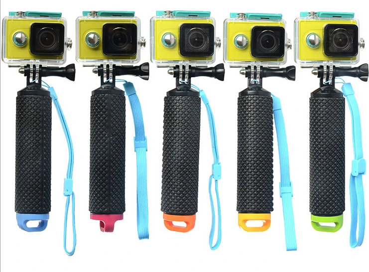 

Floating Hand Grip For Gopro hero 5 6 Float bobber stick For Go pro SJCAM Mijia Handle pole monopo accessory Sport Action camera