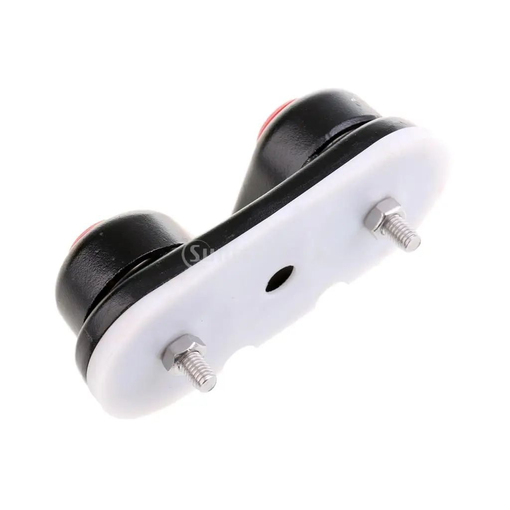 Black Boat Sailing Sailboat Ball Bearing Cam Cleat - ABS Plastic