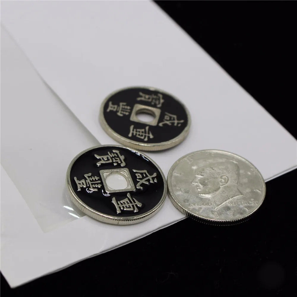 

Chinatown Coin Magic Trcks Coins Free Shipping Magia Trick Toys Easy Close up Fun Magie