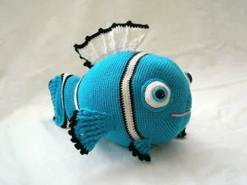 

crochet toys amigurumi fish model number KO001