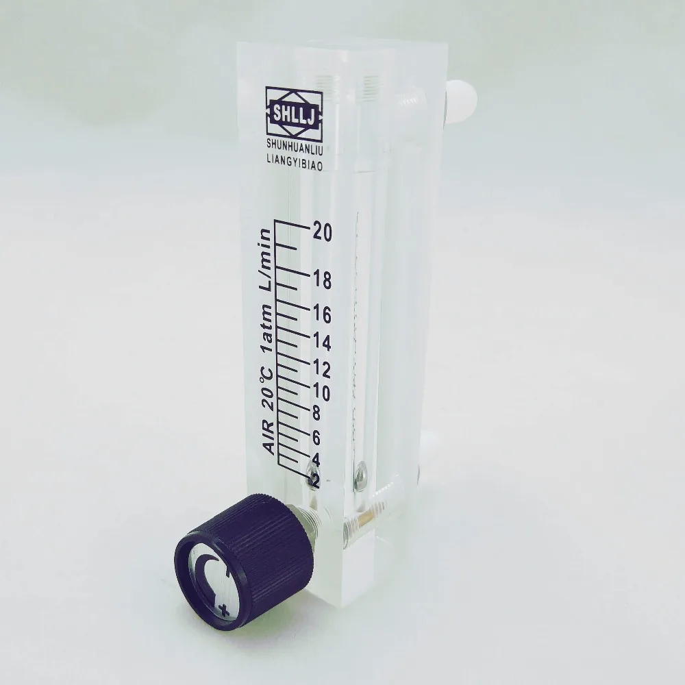 

LZQ-6 2-20LPM air flow meter ( LZQ gas flow meter)with control valve for Oxygen conectrator ,it can adjust flow