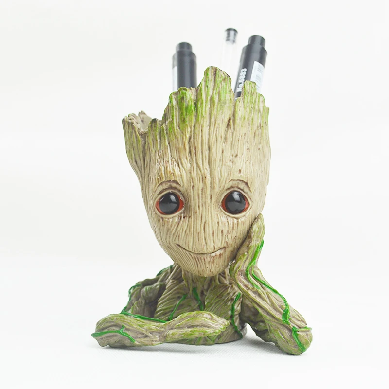 Boom Man Baby grootteds Anime Action Figure Penhouder Guardians van De Galaxy 2 Model Hero pen pot en bloempot Speelgoed