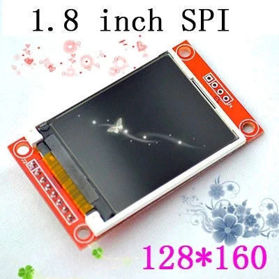 

1pcs 1.77'' 1.8 inch TFT LCD Module LCD Screen SPI port 4 IO driver TFT Resolution 128*160 TFT serial interface