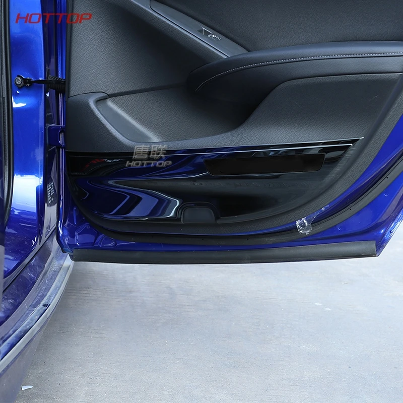 Высокое качество автомобильная липучка крышка двери отделка анти-удар pad под отделкой рамка панели литье вытяжки для Honda Accord 10th