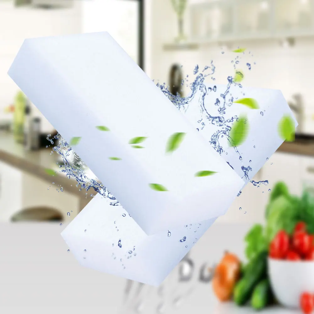 20 шт белая меламиновая губка волшебная губка Ластик нано Меламиновый очиститель для кухня, ванная, офис Чистящая средство для посуды полотенце
