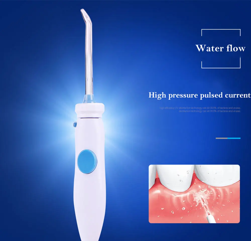 Nicefeel 1000 мл Вода Flosser Oral SPA Стоматологический Ирригатор Spa Flosser Вода для ухода за зубами очиститель зубов ирригатор 7 шт. наконечник