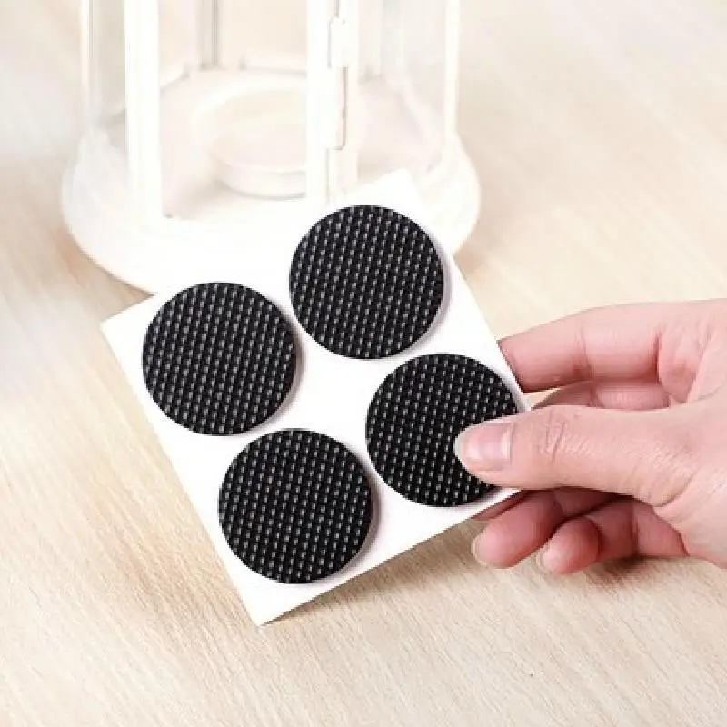 Table legs Accessories 8pcs embossable Rubber Adhesive Furniture