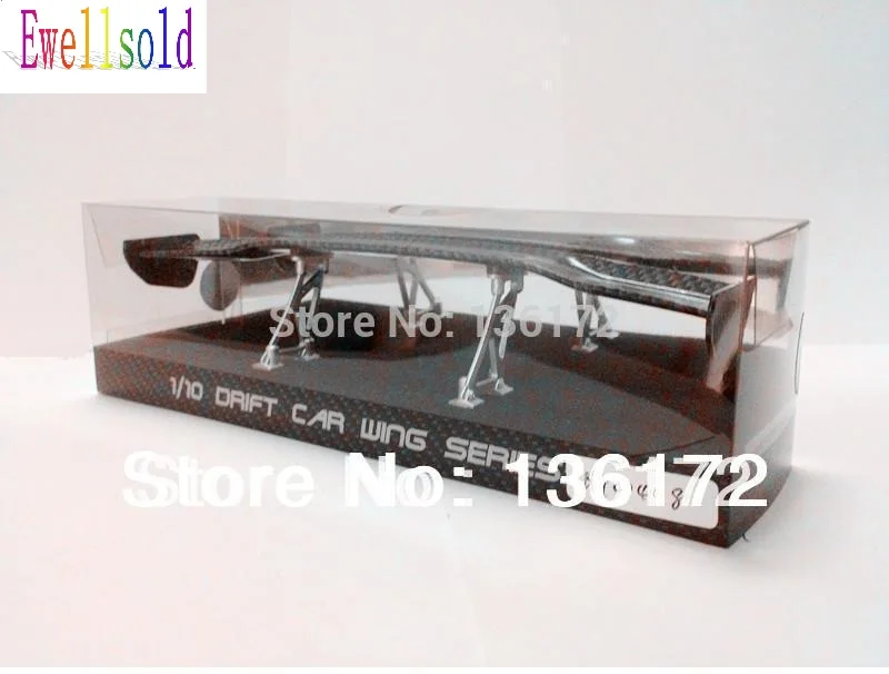 Ewellsold 1/10 RC car accessories 1/10 RC drift car wing set/ Spoiler