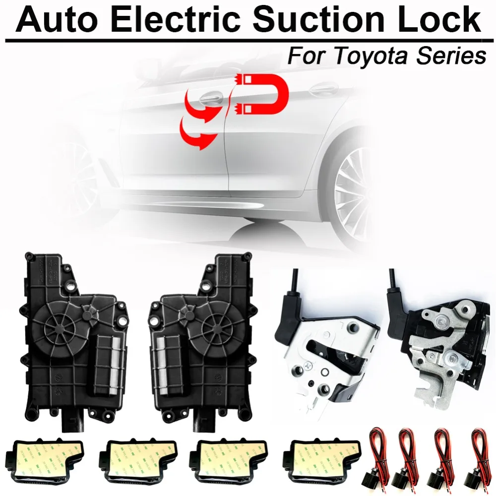 

CARBAR Smart Auto Electric Suction Door Lock for Toyota Series Automatic Soft Close Door Super Silence Car Vehicle Door