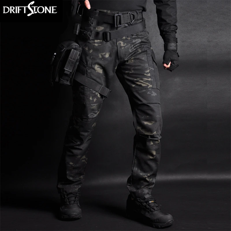 

Men Tactical Cargo Pants Cotton Pockets Combat SWAT Army Military Pants Stretch Flexible Camo Joggers 4XL Casual Sweatpants
