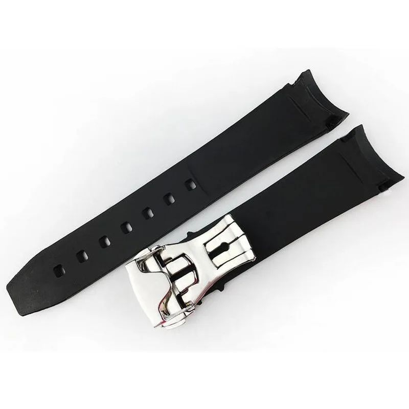 Karet Tahan Air Ujung Melengkung Watch 
