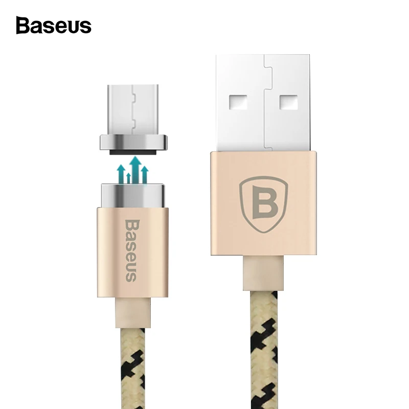 

Baseus Magnetic Micro USB Cable For Samsung Xiaomi Huawei Magnetic Charging Charger Data Cable Magnet Charge Charger Wire Cord