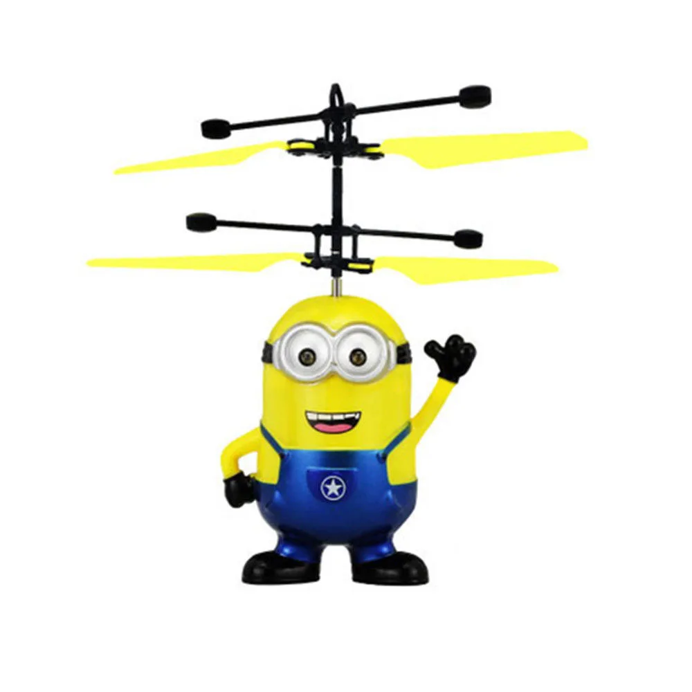 Mini RC Despicable font b Drone b font Minions font b Helicopter b font Quadcopter font