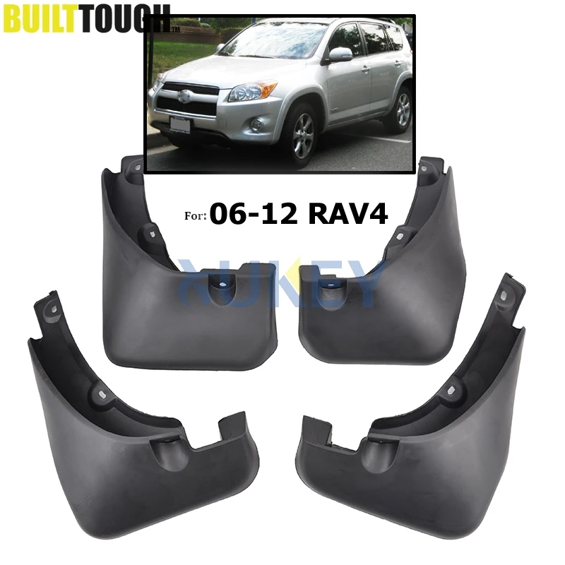 

Car Mud Flaps For Toyota RAV4 2007-2012 2.4 With Fender Flare Mudflaps Splash Guards Mud Flap Mudguards 2011 2010 2009 2008 2007