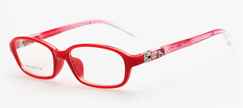 Милые оптические очки для детей от 3 до 8 лет, простая оправа, 10 цветов, милый стиль, оправа для детских очков для мальчиков и девочек, 8805Oculos Acetato - Цвет оправы: C5