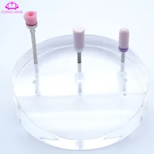 Керамические фрезы для ногтей пилка для ногтей 3/3" станок для резки Электрический Маникюрный станок для педикюра фрезерный станок высокого класса для ногтей