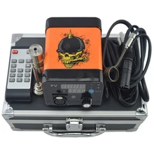 Электрический мазками Rig enail комплект воска регулятора PID TC box с 10/16/20 мм нагревательная спираль titanium лак для ногтей для Воска Вапоризатор, нефтяной вышке стекло