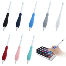 Цветной силиконовый мягкий чехол, защитный чехол для 9,7 10,5 12,9 для Apple Pencil iPad Pro Pencil