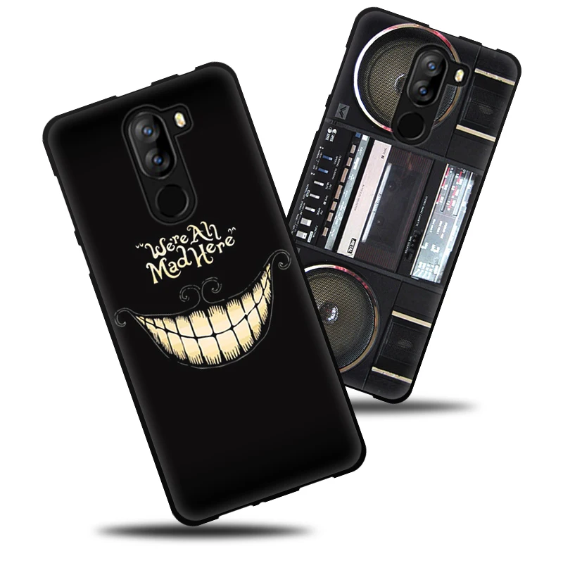 Мягкая задняя крышка EiiMoo 5 дюйма из ТПУ Для Doogee X60L чехол с 3D рисунком силиконовый