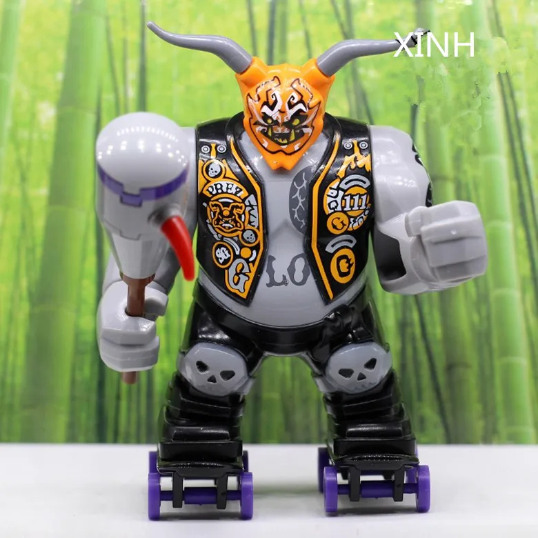 10 шт. Killow Vs. Samurai X Mecha Chopper роботы Dogshank серии ниндзя фигурки строительные блоки