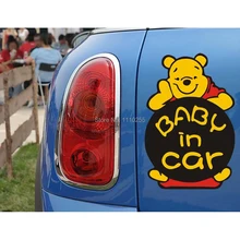Aliauto Bear Baby in Car Sticker And Decal Accessories for Tesla Ford focus Chevrolet cruze Volkswagen