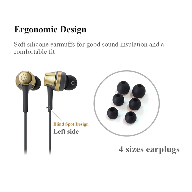 Ath-ckr50is Earphones 3.5mm 