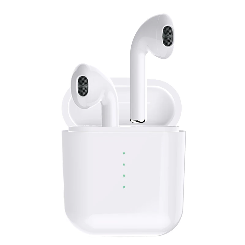 

i10 TWS Double Mini Wireless Bluetooth touch Earphone Earbuds With Charging Box Mic for Samsung Android Xiaomi i7s