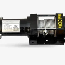 12V24V ATV ДВИГАТЕЛЬ 3000 фунтов 3500LB электрическая лебедка трос рециркуляция лебедки Тяговый кабель Тяговый комплект открытый кран по пересеченной местности