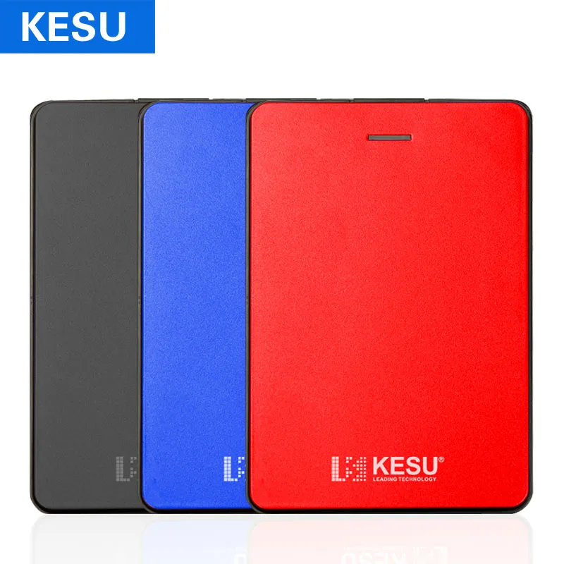 Original KESU 2,5 zoll Externe Festplatte Lagerung USB3.0 HDD Tragbare Externe HD Festplatte für Desktop Laptop Server Günstig