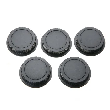 

5 Pcs Rear Lens Cap Dust Cover for Canon EF ES-S EOS Series Lens Suitable for all Canon DSLR Lens