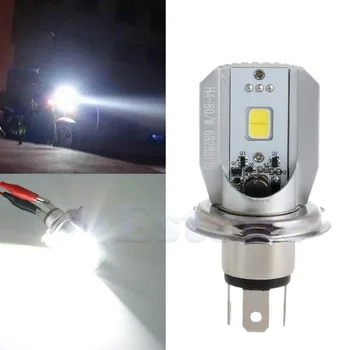 

1Pc COB H4 LED Hi/Lo Beam Motorcycle Headlight Front Light Bulb Lamp White