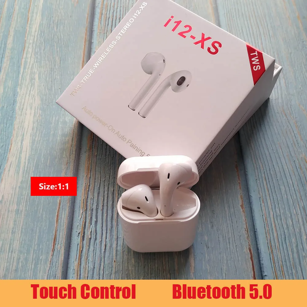 

Best Drop shipping Newest i11 i12-XS TWS Wireless Headphones Bluetooth 5.0 touch earbuds for smartphone