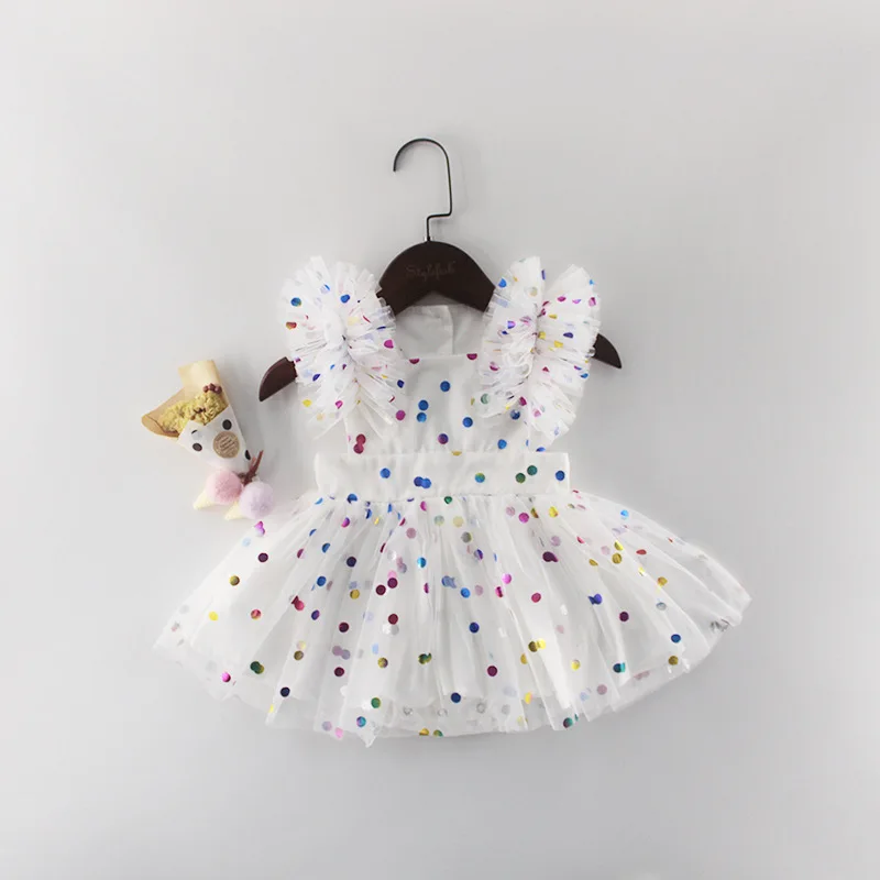 

summer baby romper dress sleeveless cute infant tutu romper dress