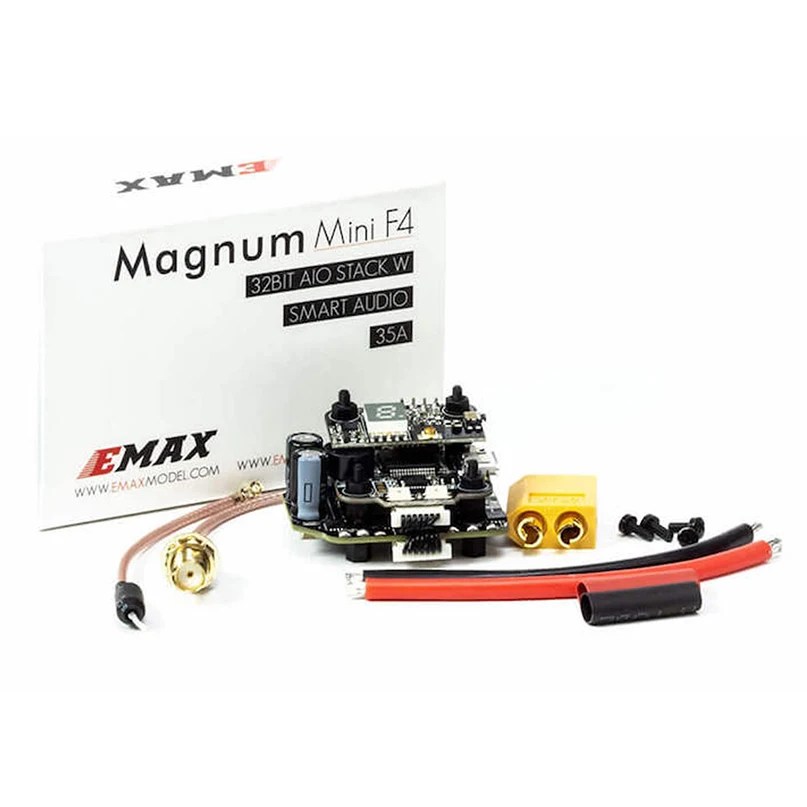Original Emax Mini MAGNUM 2 F4 Flight Controller MPU6000 6S BLHELI 32BIT 35amp BLHeli32 Capable ESC Board Current Sensor All-in- | Игрушки и