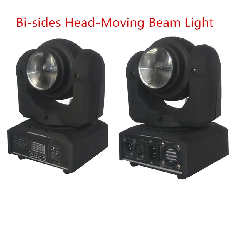 

Double face 2x10W LED Effect Disco Light RGBW 4in1 DMX Bi-sides Head-Moving Light for club