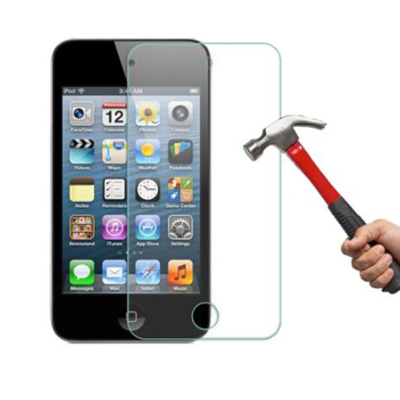 

Premium Tempered Glass Shield Guard for Apple ipod touch 4 4th Protective Film for touch4 Front Screen Display Protector Cover