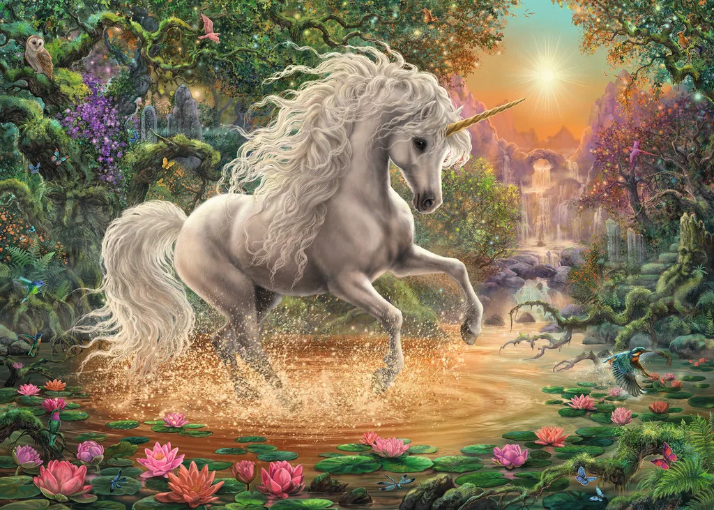 

Ravensburger's 1000 Pieces Jigsaw Puzzle Toys for Children's and Adults Gift Toy Free Shipping