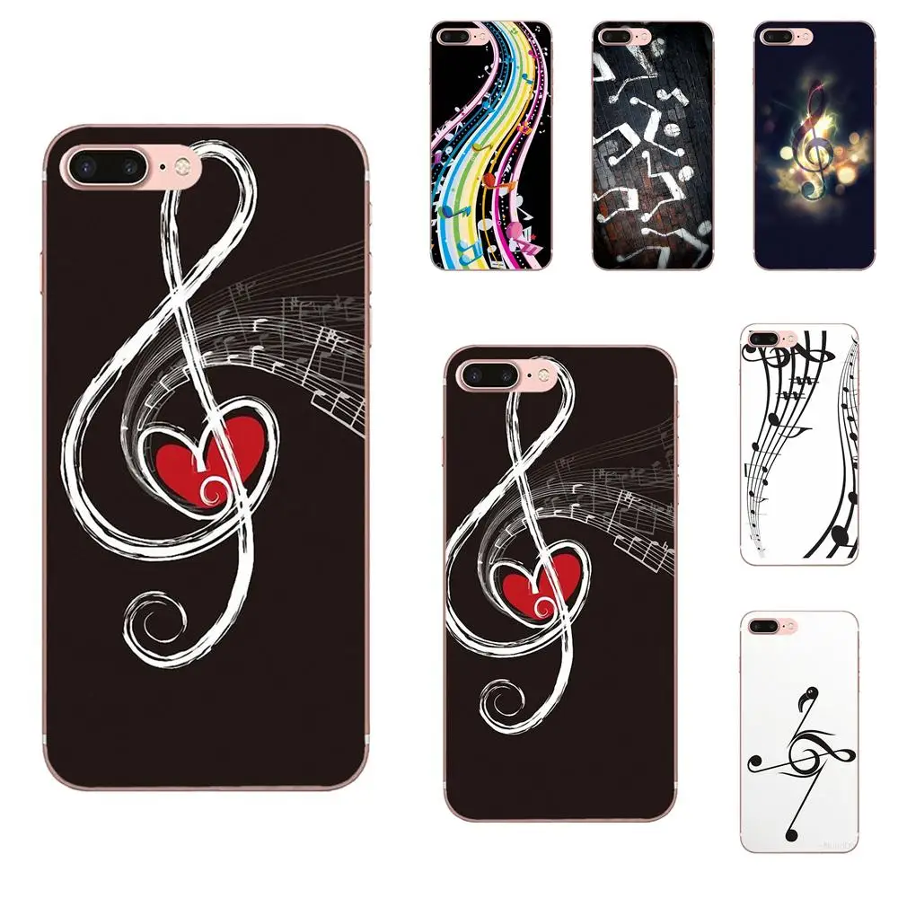

Music Notes Music Is Life For Huawei G8 Honor 5C 5X 6 6X 7 8 9 Y5II Mate 9 P7 P8 P9 P10 P20 Lite Plus 2017 Lovely Phone Case