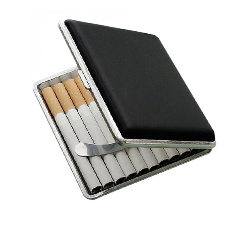 20 сигарет) чехол для сигарет модный PU Автоматическая коробка для сигарет подарок мужской подарок для сигарет