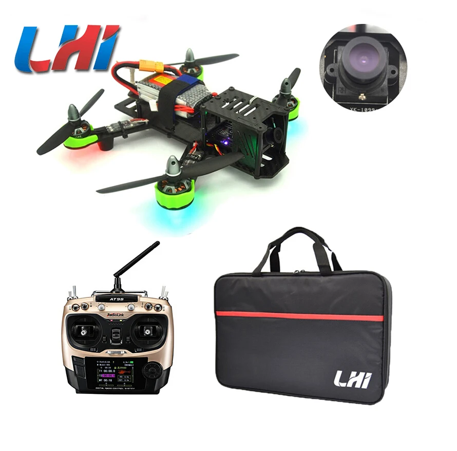 

RC plane RTF QAV ZMR 220mm Quadcopter withflight simulator AT9s radiolink 2.4G Remote Control 5.8G Camera add rc airplane
