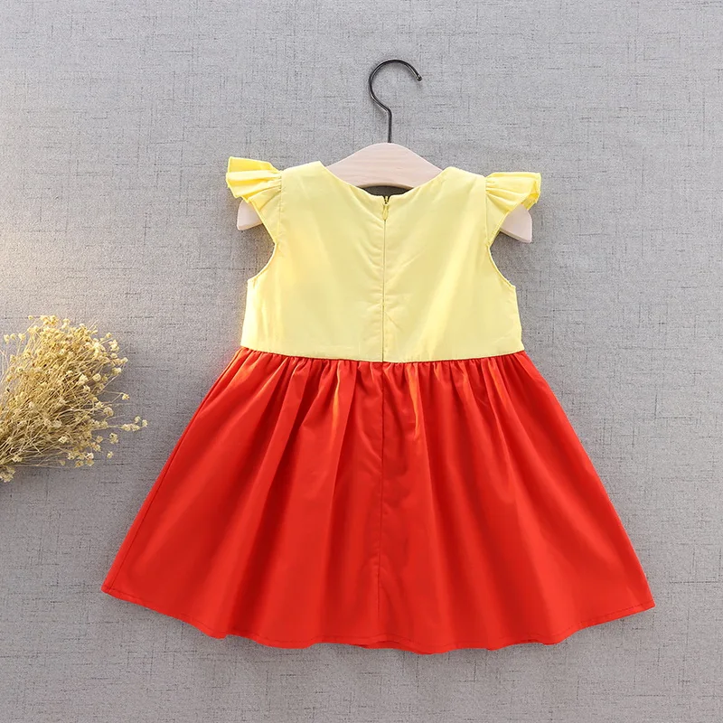 94-10-Cartoon Kids Princess Dresses for Girl