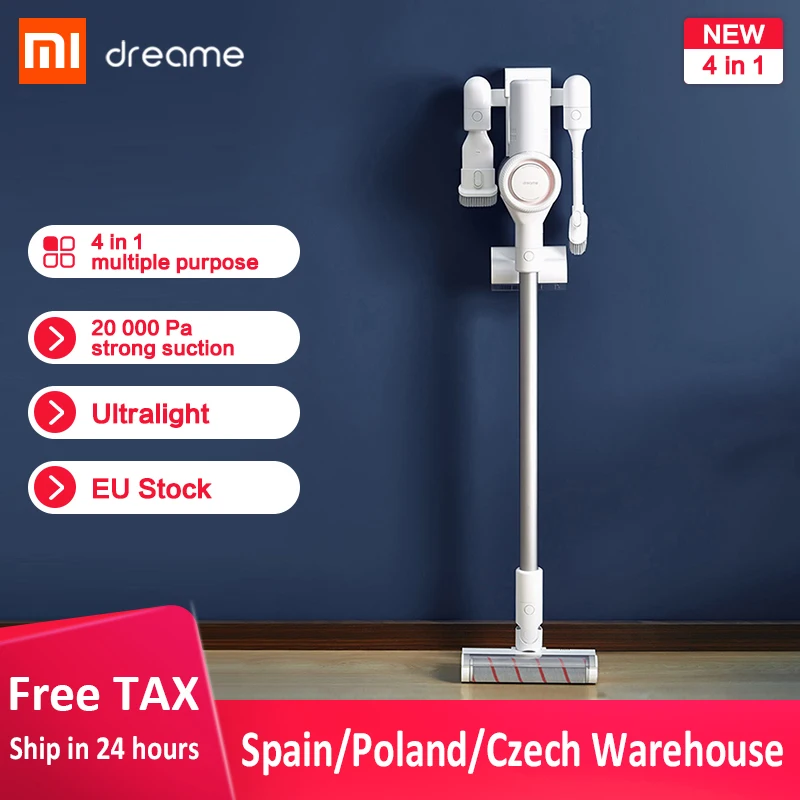 

[EU stock] Xiaomi Dreame V9 Vacuum Cleaner Handheld Cordless 400W 20000 Pa Strong suction Portable Wireless Cyclone Filter home