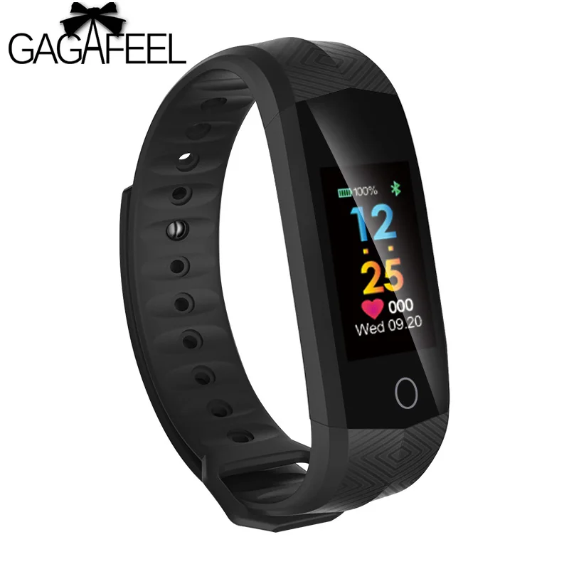 

Gagafeel CD02 Heart Rate Tracker Smart Bracelet Color Screen Fitness Bracelet Pedometer Watch IP67 Waterproof Smart Wristband